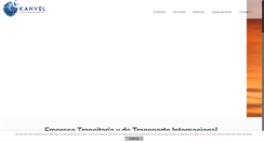 Desktop Screenshot of kanvel.com